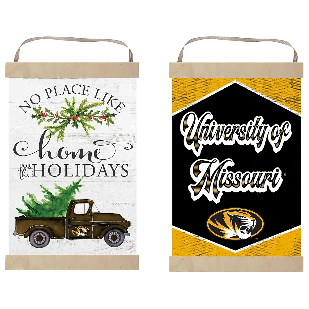 Missouri Tigers 12" x 20" Reversible Banner Sign