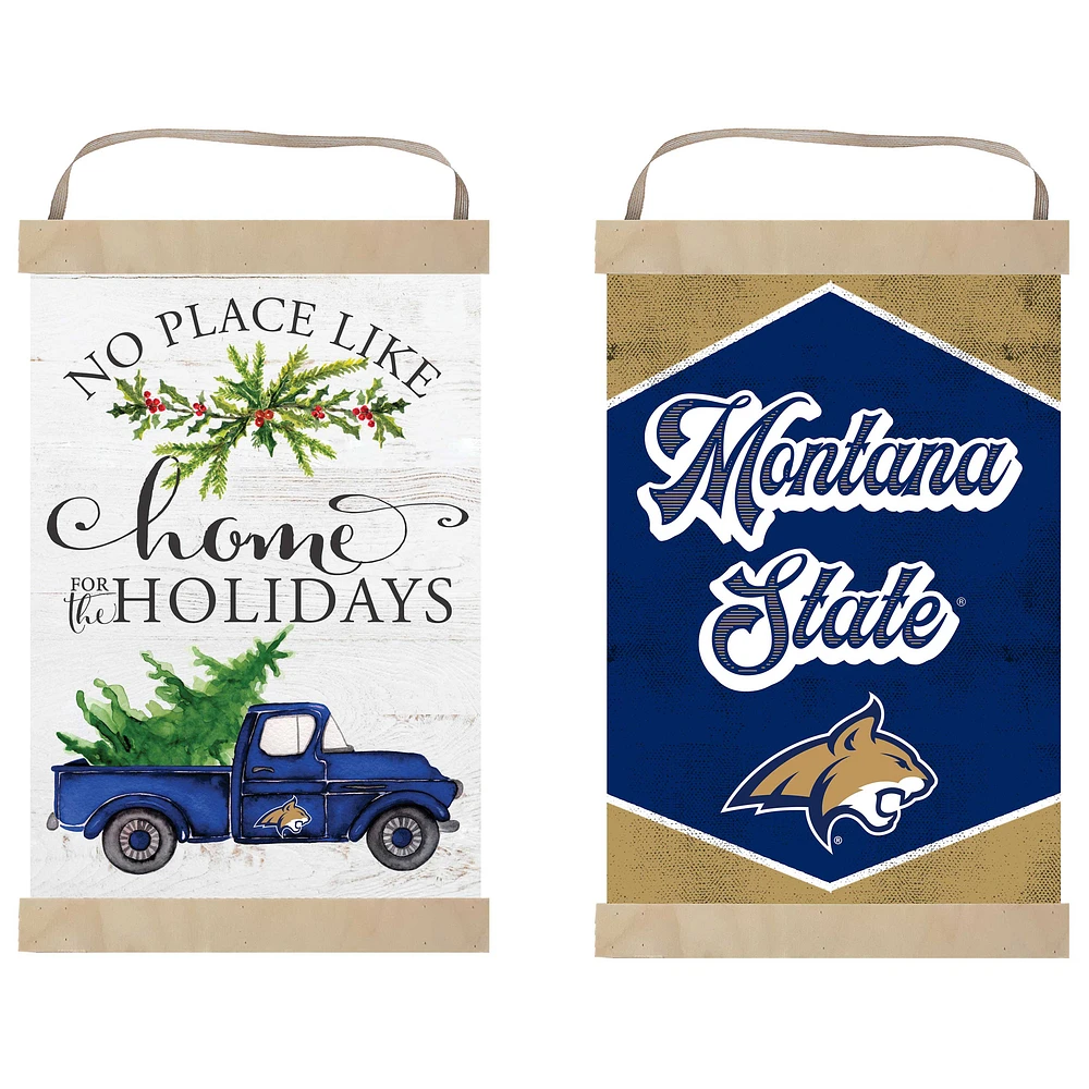 Montana State Bobcats 12" x 20" Reversible Banner Sign