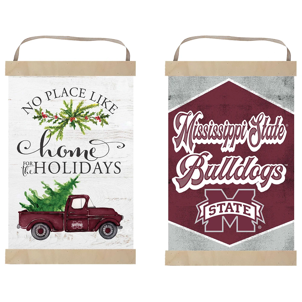 Mississippi State Bulldogs 12" x 20" Reversible Banner Sign