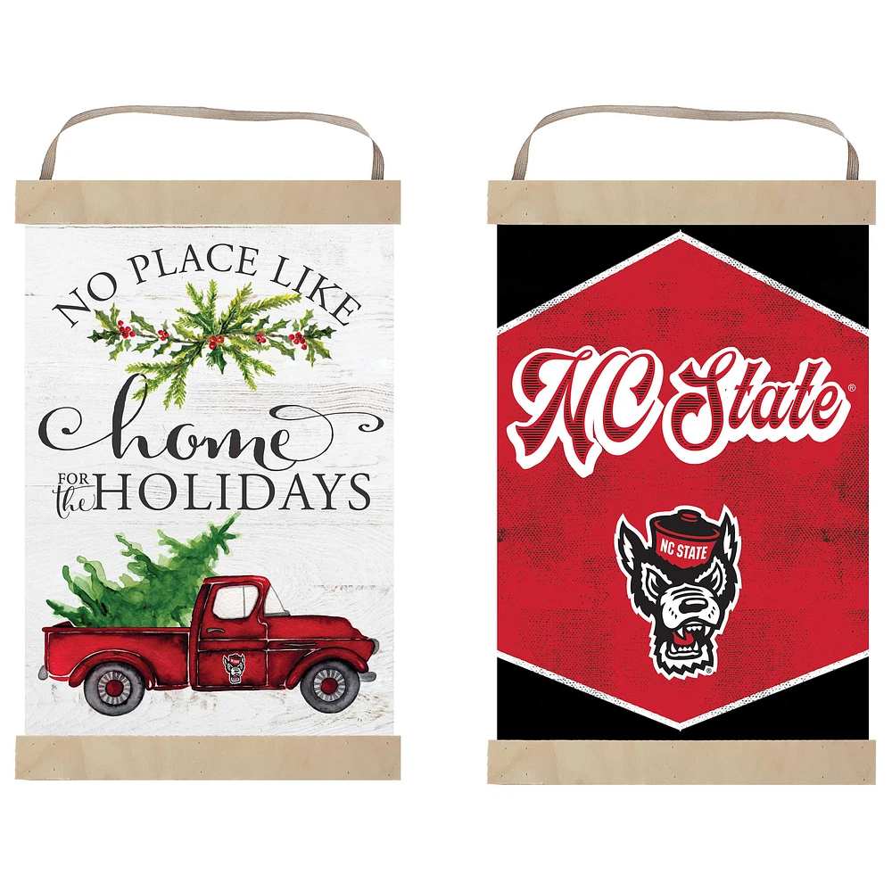 NC State Wolfpack 12" x 20" Reversible Banner Sign