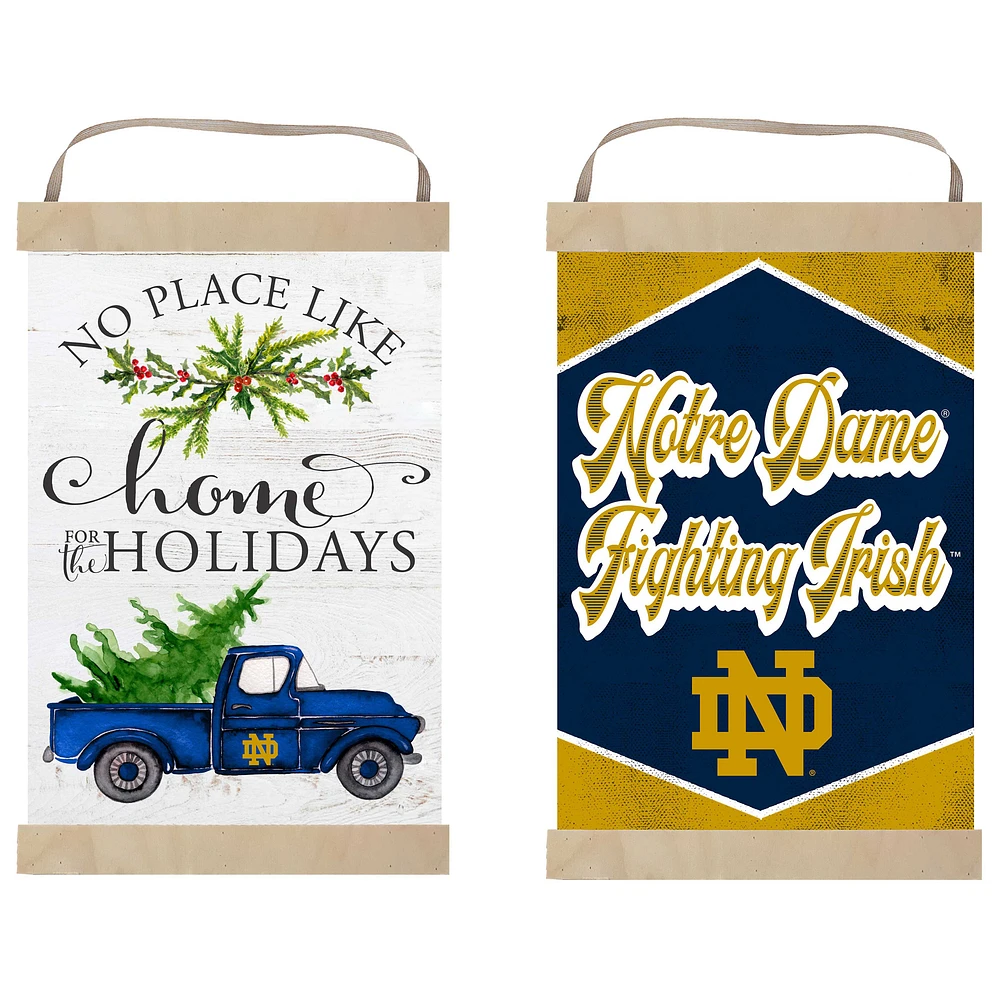 Notre Dame Fighting Irish 12" x 20" Reversible Banner Sign