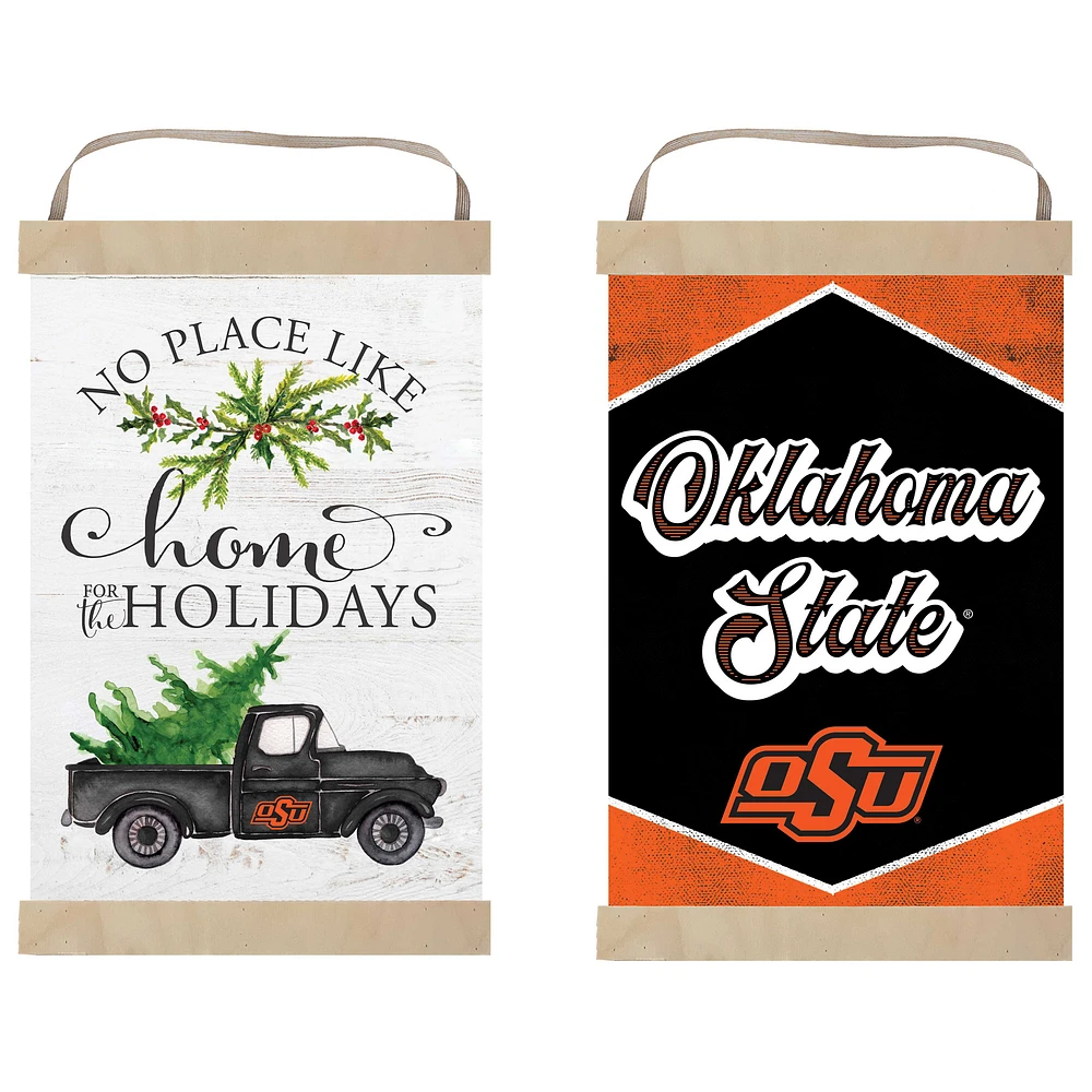 Oklahoma State Cowboys 12" x 20" Reversible Banner Sign
