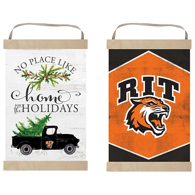 Rochester Institute of Technology Tigers 12" x 20" Reversible Banner Sign