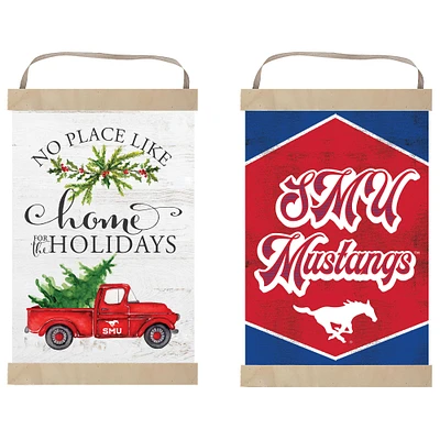 SMU Mustangs 12" x 20" Reversible Banner Sign