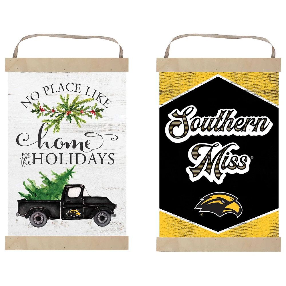 Southern Miss Golden Eagles 12" x 20" Reversible Banner Sign