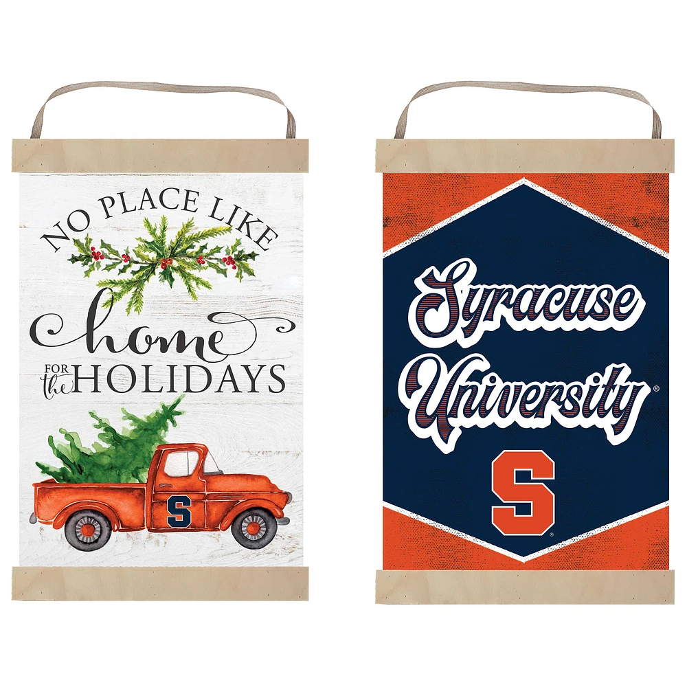 Syracuse Orange 12" x 20" Reversible Banner Sign