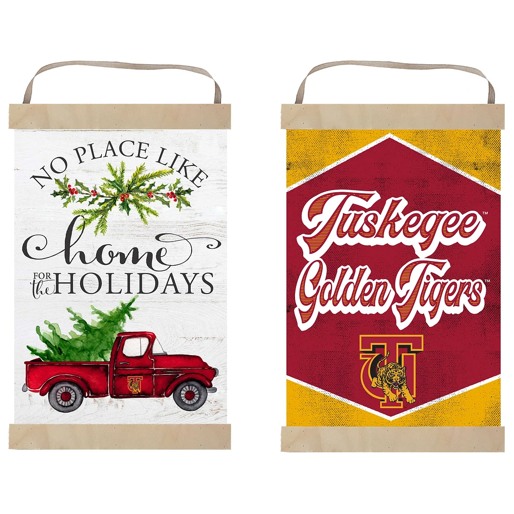 Tuskegee Golden Tigers 12" x 20" Reversible Banner Sign