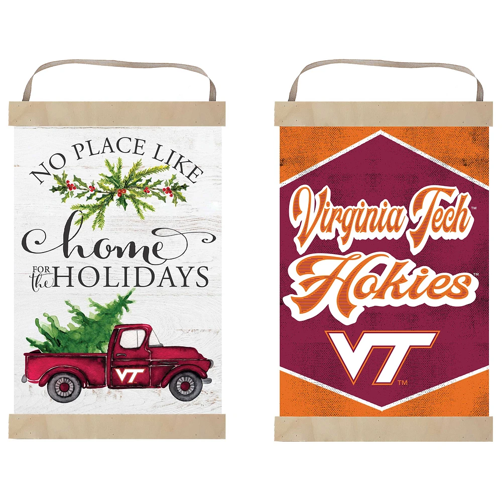 Virginia Tech Hokies 12" x 20" Reversible Banner Sign