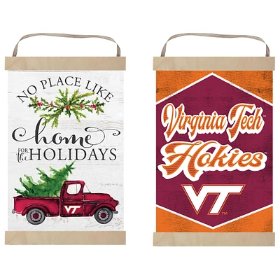 Virginia Tech Hokies 12" x 20" Reversible Banner Sign