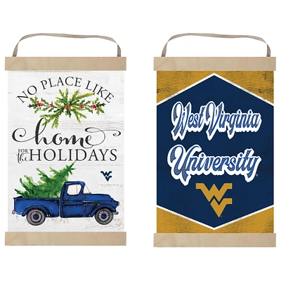 West Virginia Mountaineers 12" x 20" Reversible Banner Sign