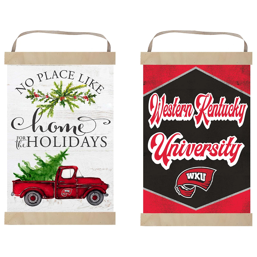 Western Kentucky Hilltoppers 12" x 20" Reversible Banner Sign