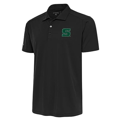 Men's Antigua Charcoal Slippery Rock Pride Tribute Polo