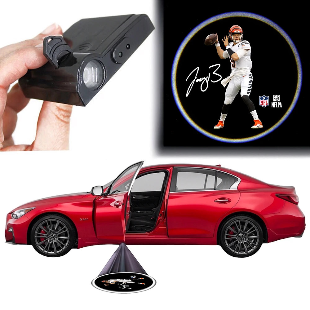 Joe Burrow Cincinnati Bengals Player LED Car Door Light