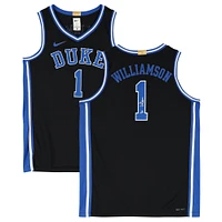 Zion Williamson Duke Blue Devils Autographed Black Nike Alumni Player Limited Swingman Jersey