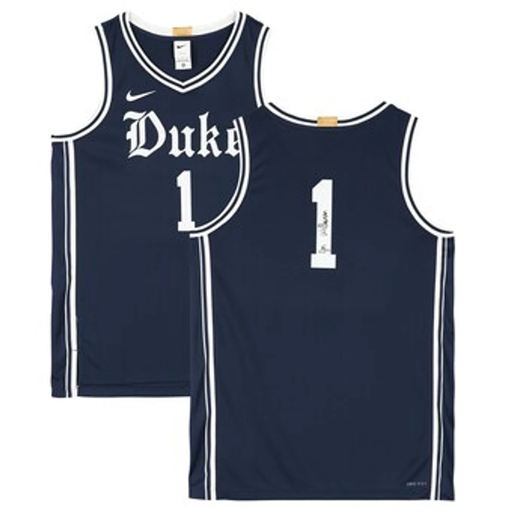 Zion Williamson Duke Blue Devils Autographed Navy Nike Limited Authentic Jersey