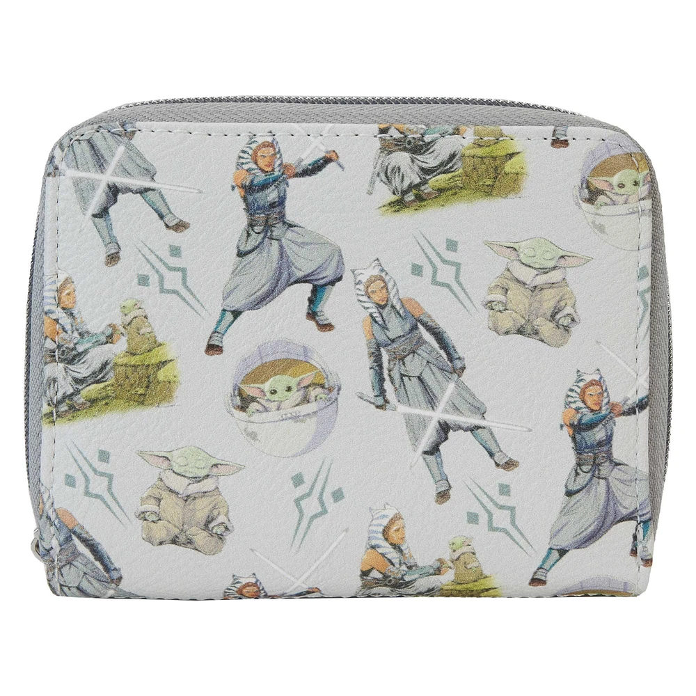 Funko Star Wars Ahsoka & Grogu Zip-Around Wallet