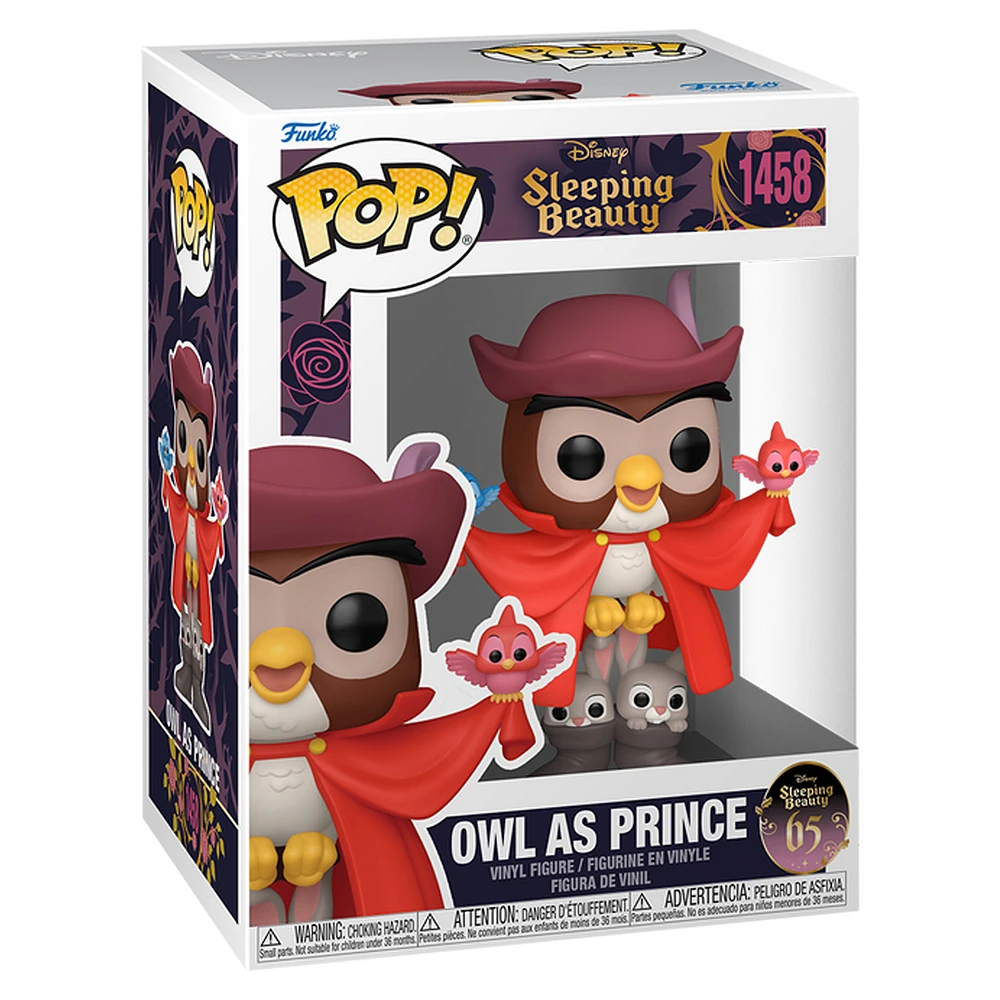 Disney Sleeping Beauty Owl as Prince #1458 Funko POP! Vinyl Figure