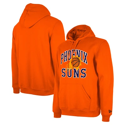 Unisex New Era Orange Phoenix Suns 2023/24 Season Tip-Off Edition Pullover Hoodie