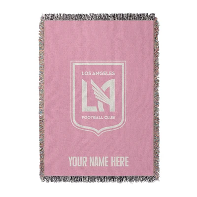 Chad & Jake LAFC 37" x 52" Personalized Woven Blanket