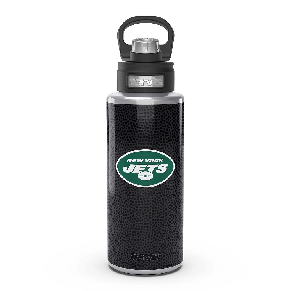 Tervis New York Jets 32oz. Leather Wide Mouth Water Bottle