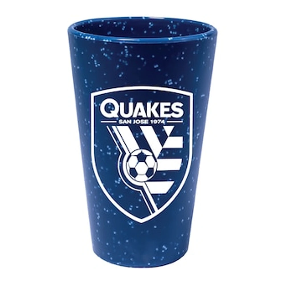 WinCraft San Jose Earthquakes 16oz. Fun Silicone Pint Glass