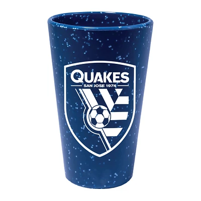 WinCraft San Jose Earthquakes 16oz. Fun Silicone Pint Glass