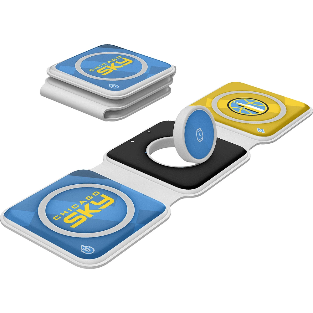 Keyscaper Chicago Sky 3-in-1 Foldable Charger