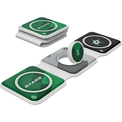 Keyscaper Dallas Stars 3-in-1 Foldable Charger