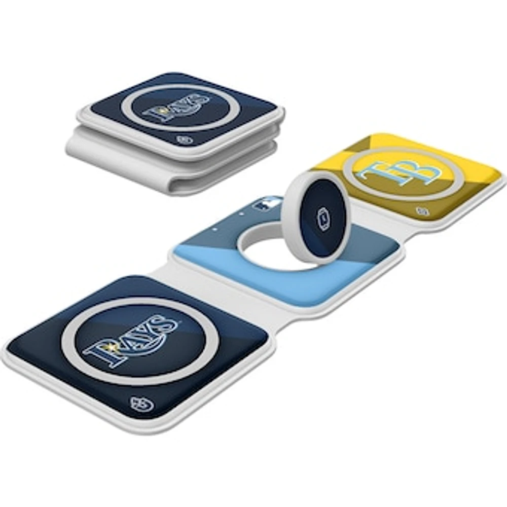 Keyscaper Tampa Bay Rays 3-in-1 Foldable Charger