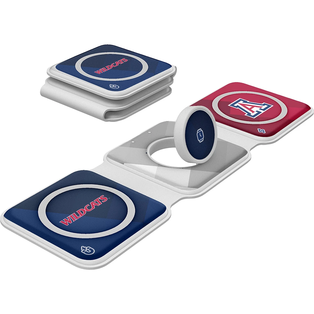 Keyscaper Arizona Wildcats 3-in-1 Foldable Charger