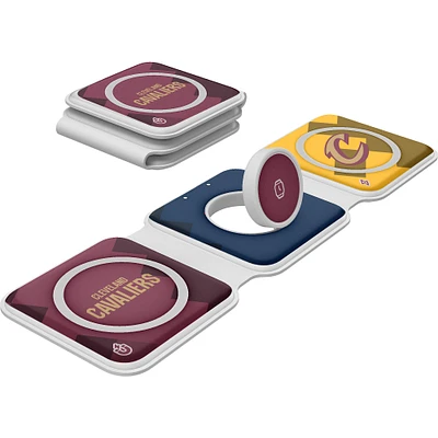Keyscaper Cleveland Cavaliers 3-in-1 Foldable Charger