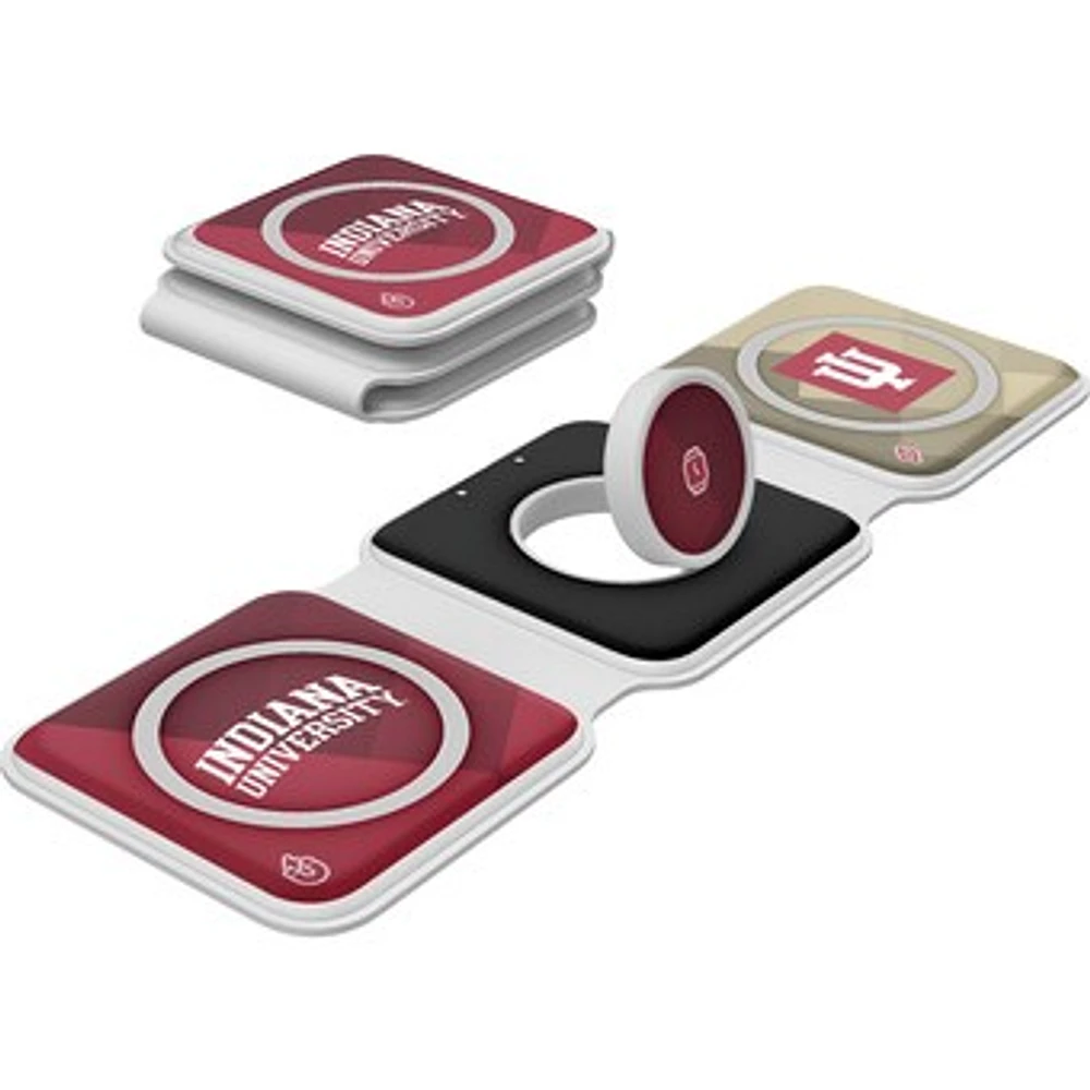Keyscaper Indiana Hoosiers 3-in-1 Foldable Charger