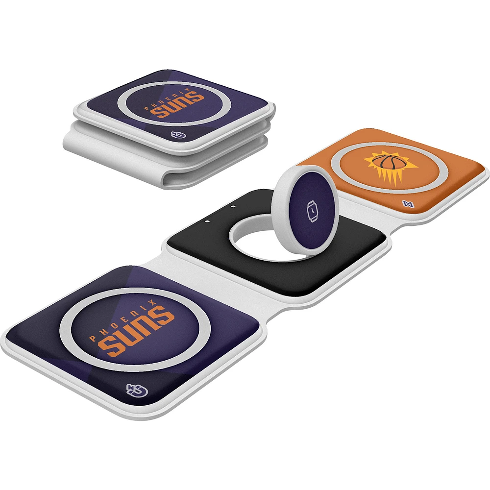 Keyscaper Phoenix Suns 3-in-1 Foldable Charger