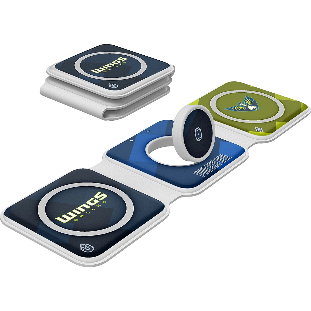 Keyscaper Dallas Wings Personalized 3-in-1 Foldable Charger