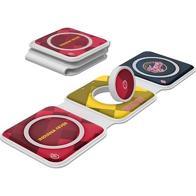 Keyscaper Indiana Fever Personalized 3-in-1 Foldable Charger