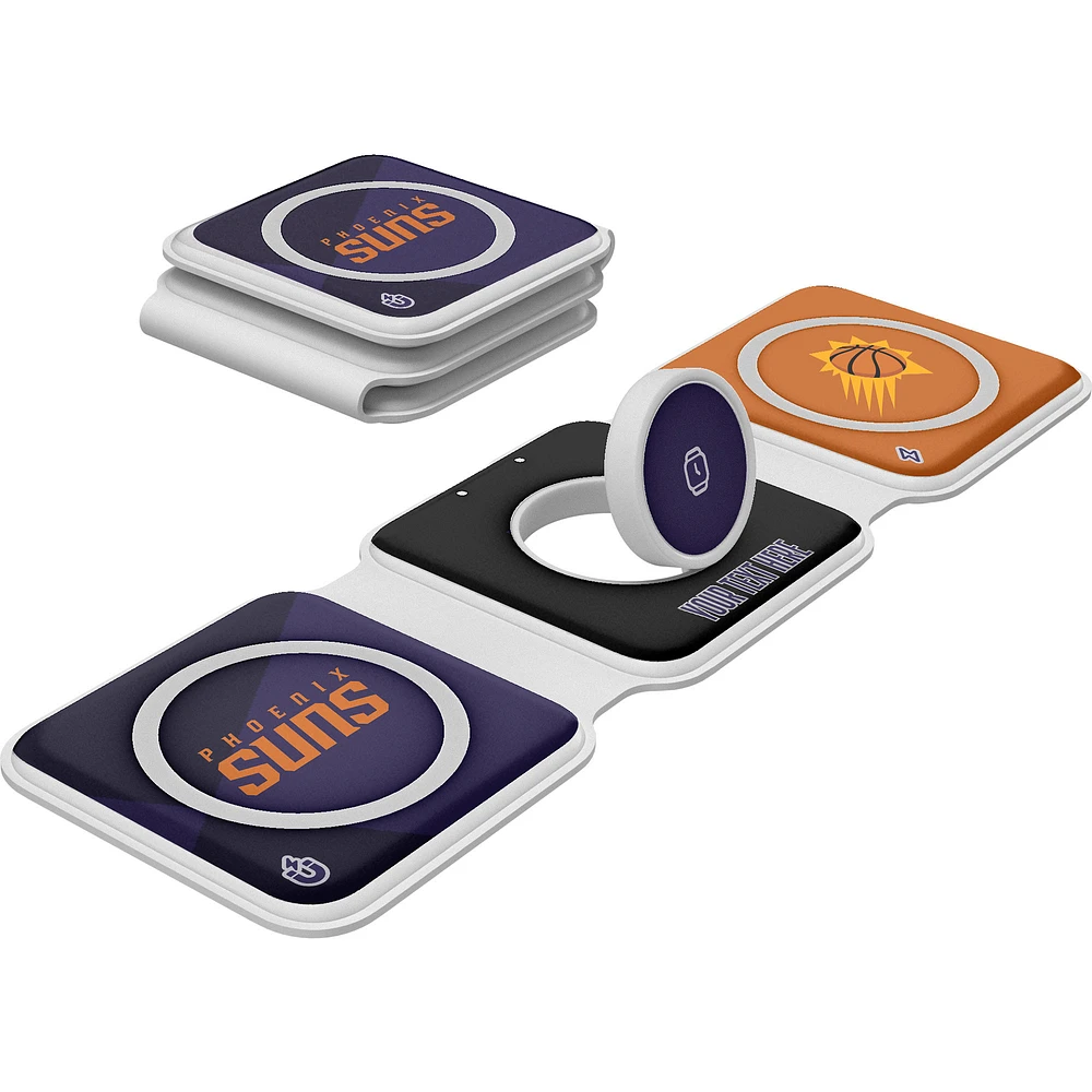 Keyscaper Phoenix Suns Personalized 3-in-1 Foldable Charger