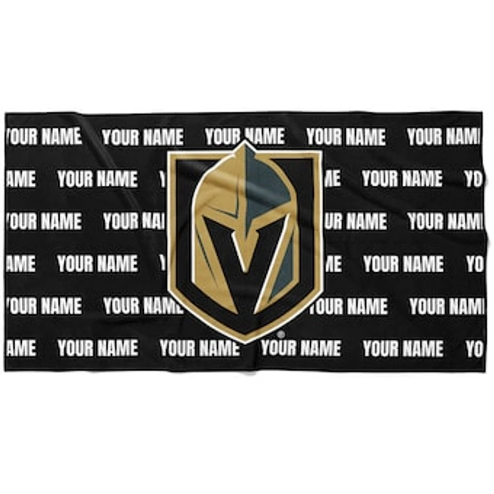 Chad & Jake Vegas Golden Knights 30" x 60" Personalized Horizontal Towel