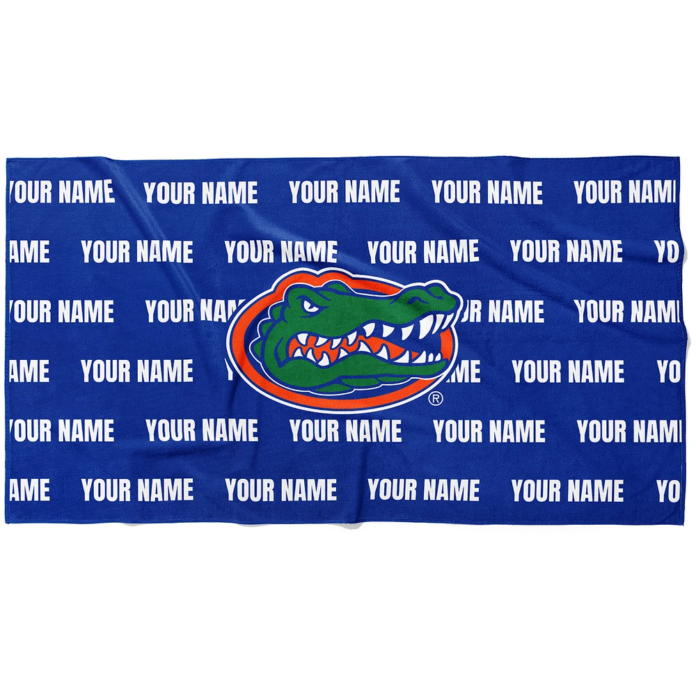 Chad & Jake Florida Gators 30" x 60" Personalized Horizontal Towel