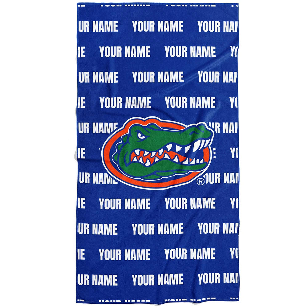 Chad & Jake Florida Gators 30" x 60" Personalized Repeat Vertical Towel