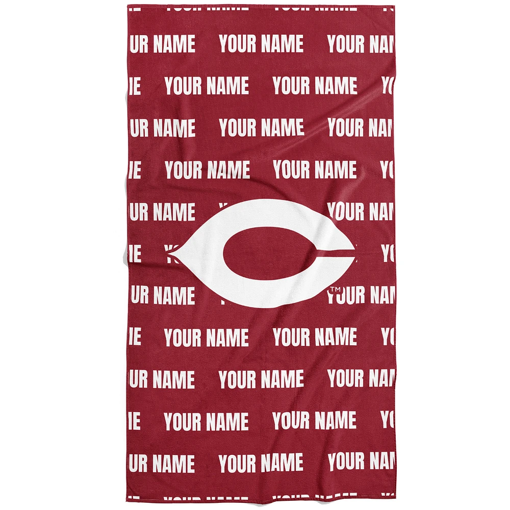 Chad & Jake UChicago Maroons 30" x 60" Personalized Repeat Vertical Towel