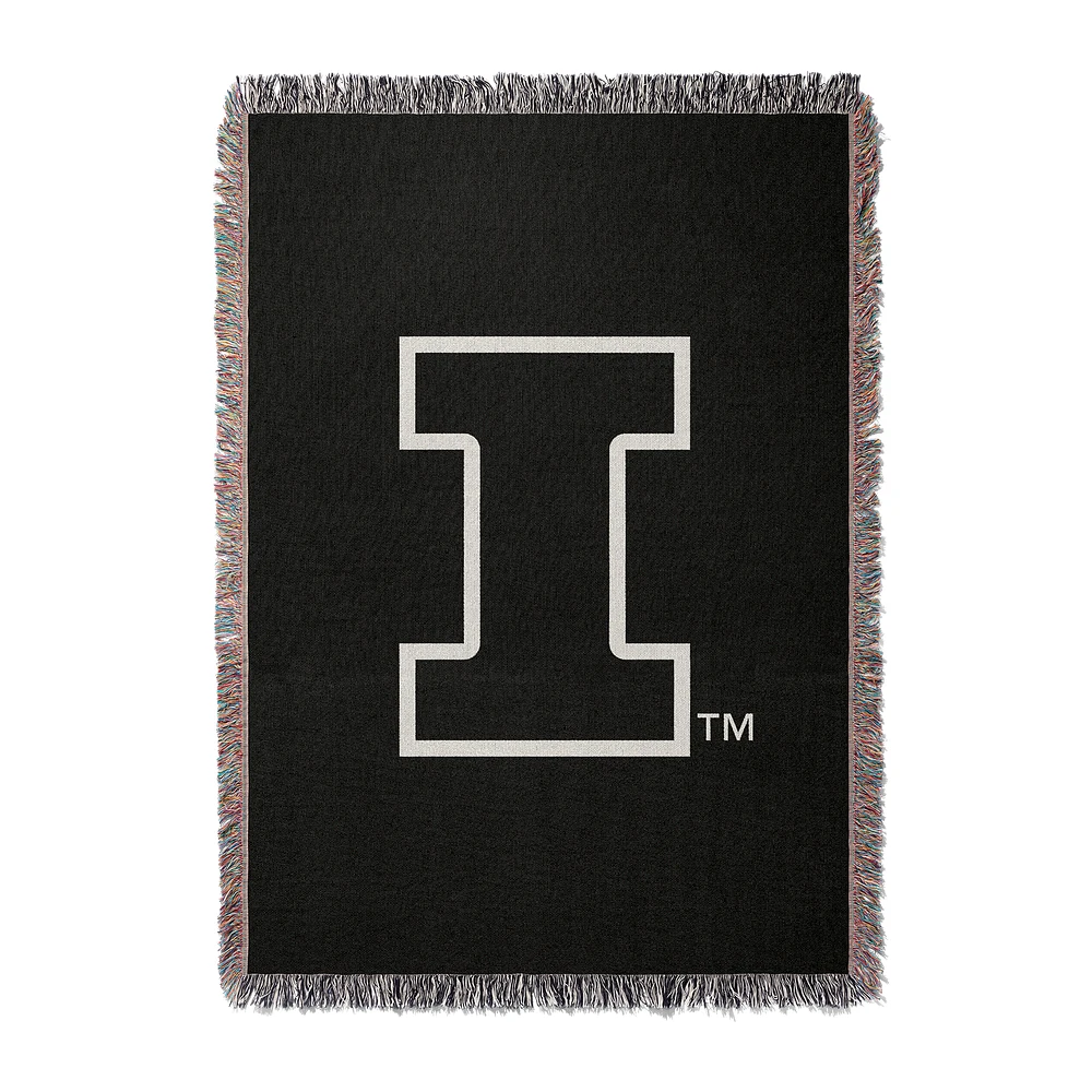 Chad & Jake Illinois Fighting Illini Woven Blanket