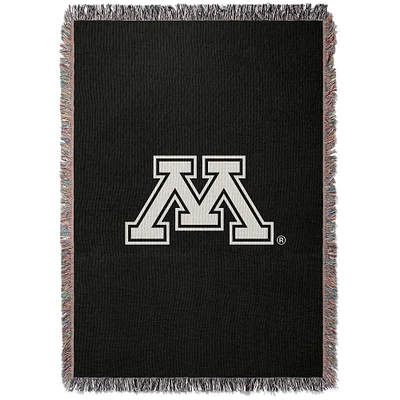 Chad & Jake Minnesota Golden Gophers Woven Blanket