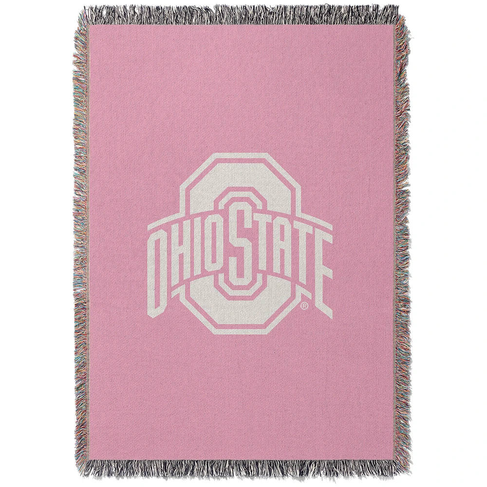 Chad & Jake Ohio State Buckeyes Woven Blanket