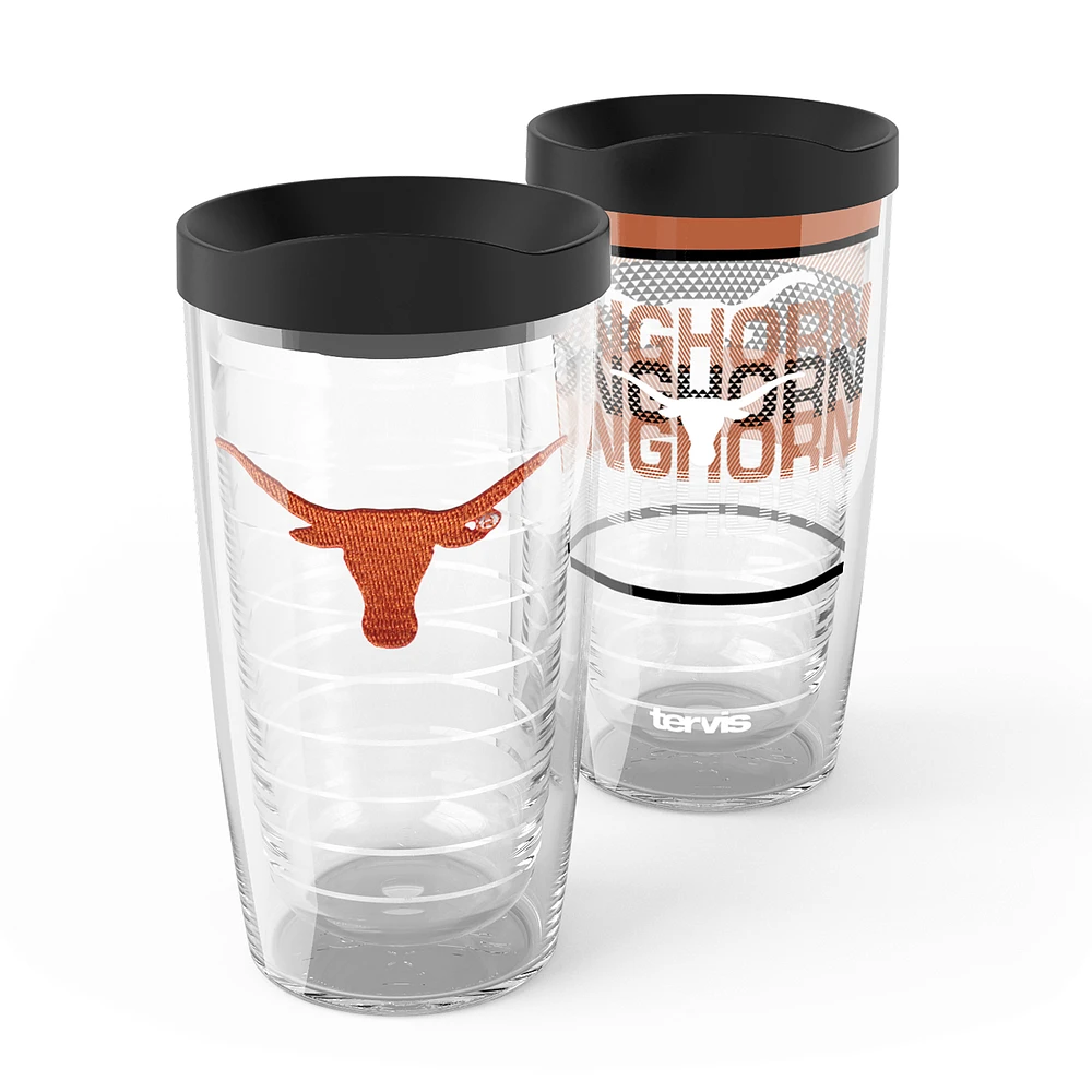 Tervis Texas Longhorns 2-Pack 16oz. Competitor & Emblem Tumbler Set