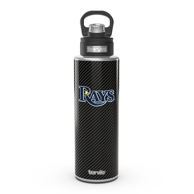 Tervis Tampa Bay Rays 40oz. Carbon Fiber Wide Mouth Water Bottle