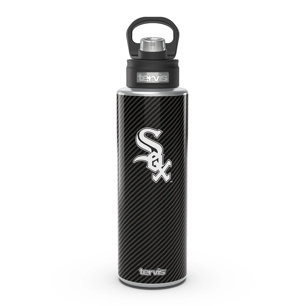 Tervis Chicago White Sox 40oz. Carbon Fiber Wide Mouth Water Bottle