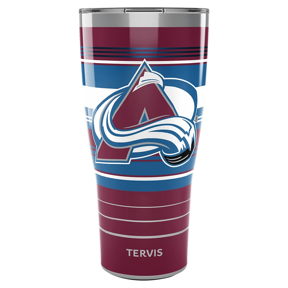 Tervis Colorado Avalanche 30oz. Hype Stripes Stainless Steel Tumbler