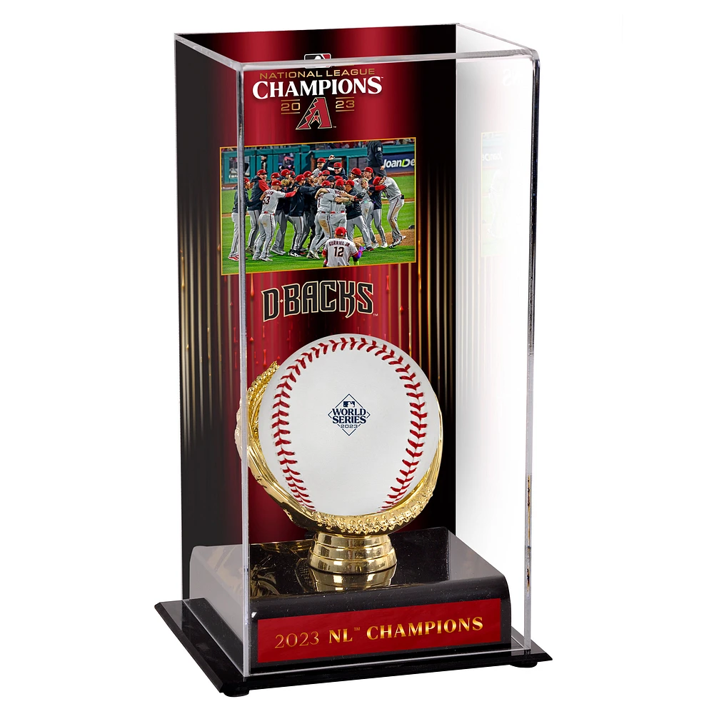 Arizona Diamondbacks 2023 National League Champions Sublimated Display Case with Image