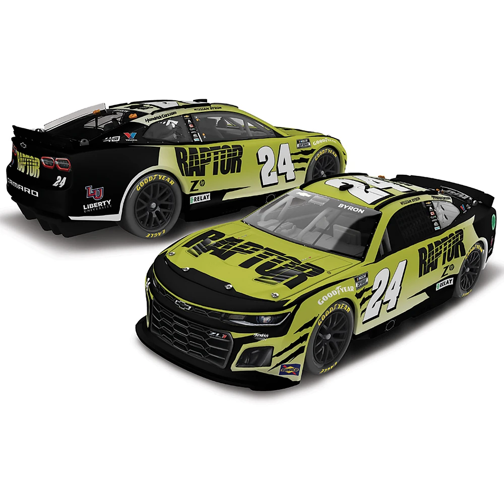 Action Racing William Byron #24 Raptor 1:24 Elite Die-Cast Chevrolet Camaro