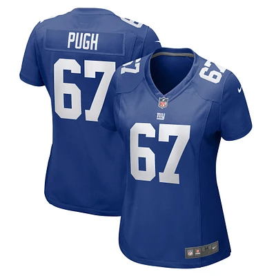 Women's Nike Justin Pugh  Royal New York Giants  Game Jersey